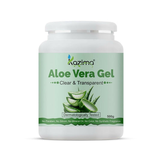Kazima Pure Aloe Vera Gel For Hair, Acne, Scars, Dark Circles & Sunburn Grab2Buy Kazima Grab2Buy
