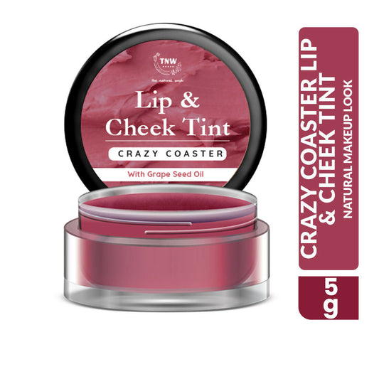 The Natural Wash Crazy Coaster Lip & Cheek Tint with Grape Seed Oil Grab2Buy The Natural Wash Grab2Buy