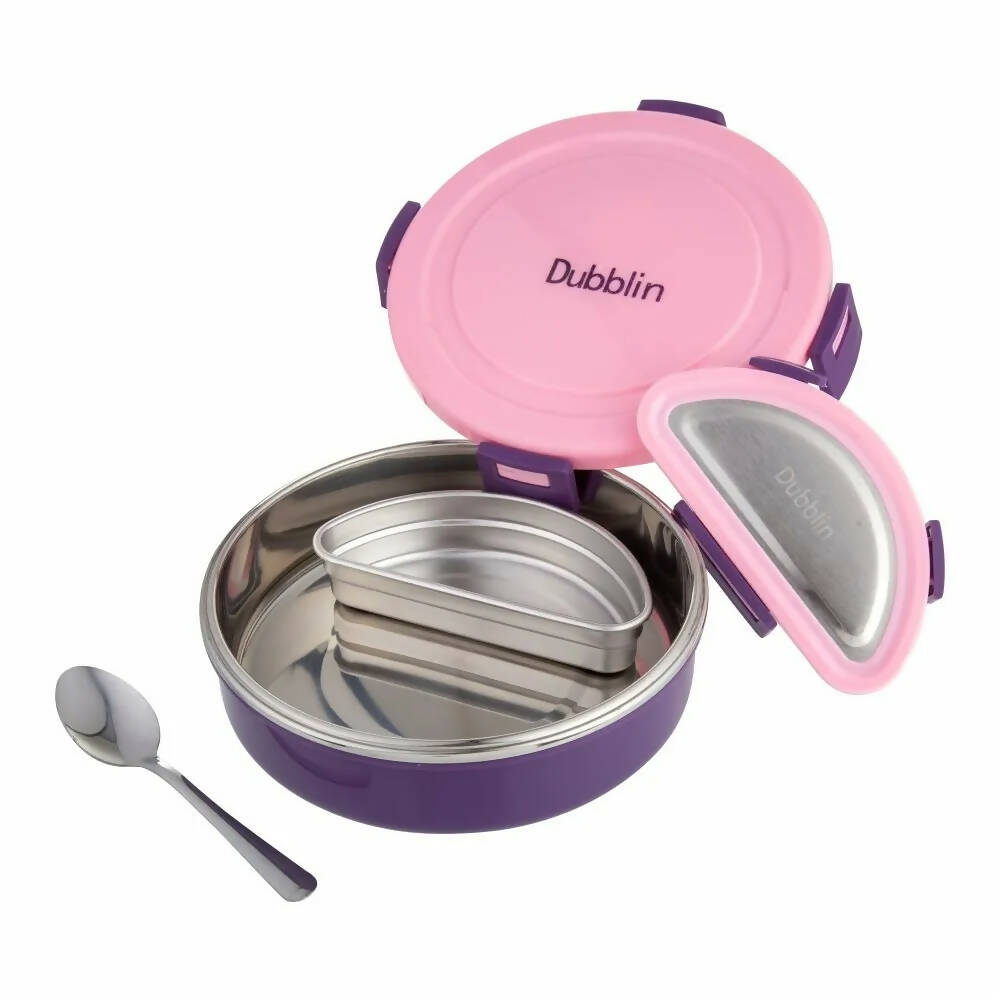 Dubblin Mint Stainless Steel Lunch Box - Grab2buy
