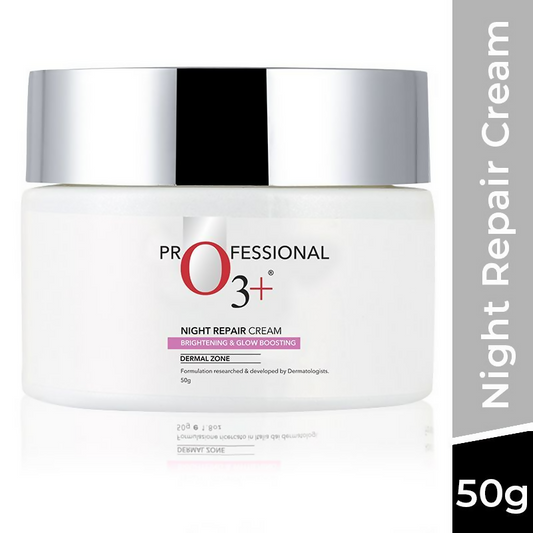 Professional O3+ Night Repair Cream Moisturiser For Brightening & Glow Boosting Grab2Buy Professional O3+ Grab2Buy