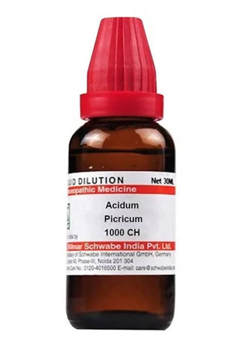 Dr. Willmar Schwabe India Acidum Picricum Dilution | Grab2Buy