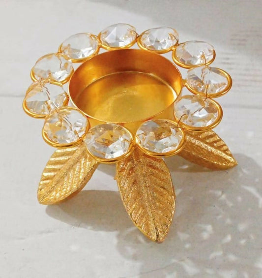 Collectibles India Crystal Tea Light Holder Grab2Buy Collectibles India Grab2Buy