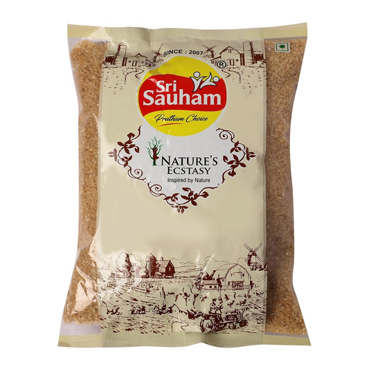 Sri Sauham Premium Roasted Dalia Godhuma Rava & Broken Wheat