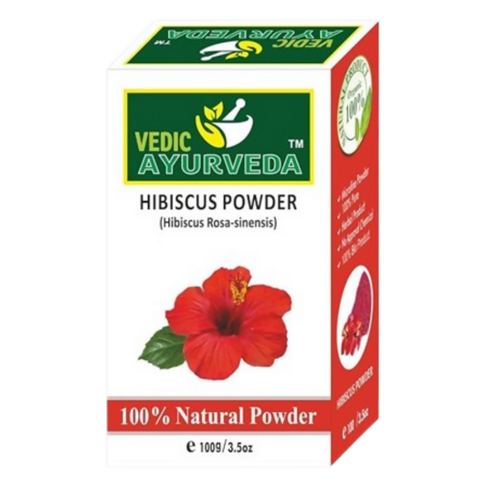 VedicAyurveda Bio-Organic Industry Hibiscus Powder Grab2Buy VedicAyurveda Grab2Buy