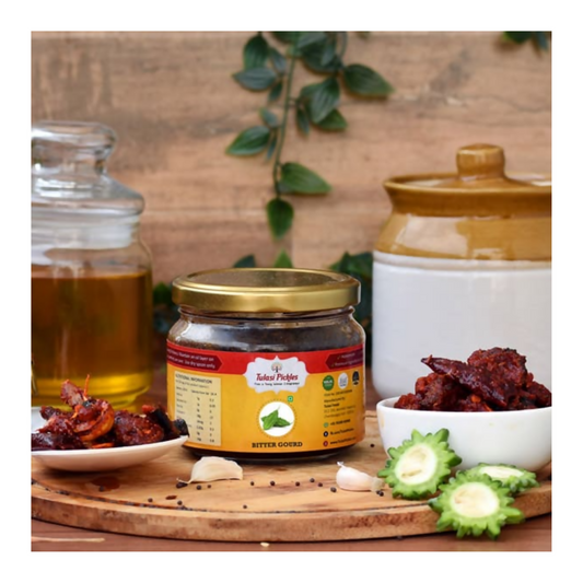 Tulasi Pickles Kakarkaya Pickle (Bittergourd) Genie India