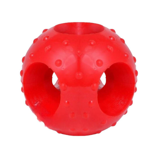 Goofy Tails Dog Ball Dog Toys - Red (Large)