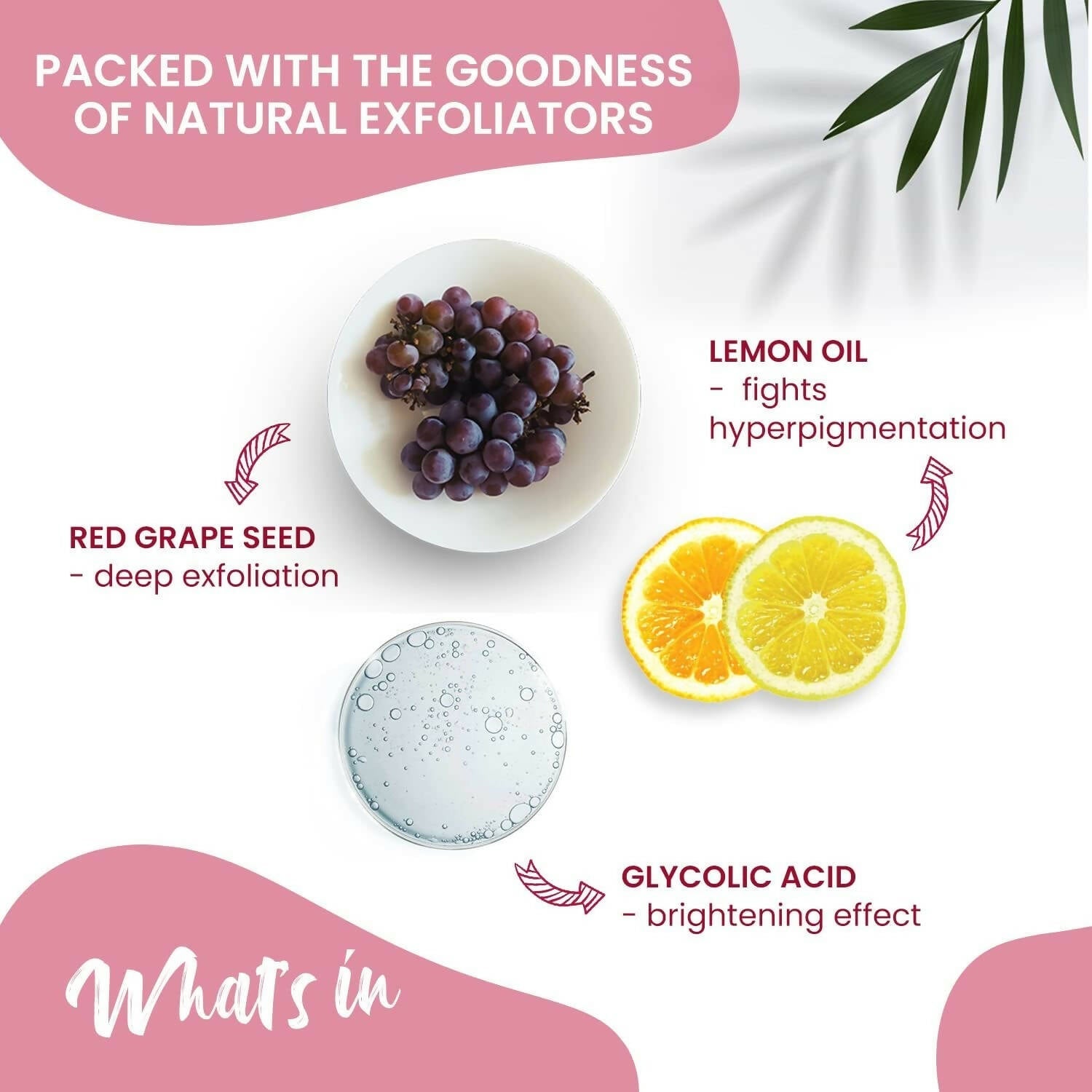 NutriGlow NATURAL'S Advanced Pro Formula Wine Face Scrub - Grab2buy