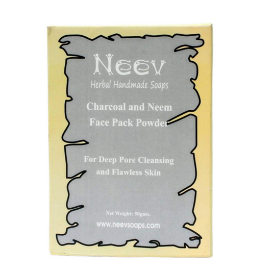 Neev Herbal Handmade Soaps Charcoal and Neem Face Pack