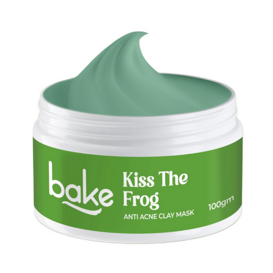 Bake Kiss The Frog Anti Acne Clay Mask With 2% Salicylic Acid & Niacinamide Grab2Buy Bake Grab2Buy
