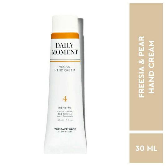 Face Shop Non-Greasy Vegan Hand Cream - Sunset Rooftop With Hyaluronic Acid Grab2Buy The Face Shop Grab2Buy
