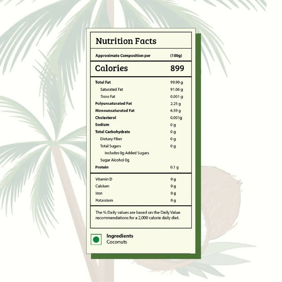 Gramiyaa Wood Cold Pressed Coconut Oil - Grab2buy