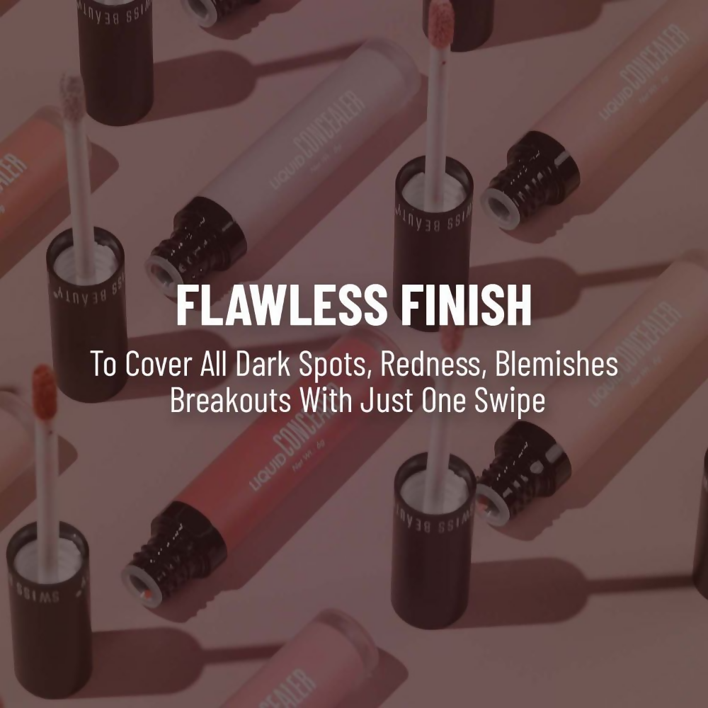 Swiss Beauty Liquid Concealer - 04 Medium Beige - Grab2buy