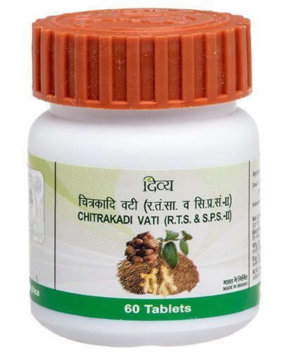 Patanjali Divya Chitrakadi Vati 20gm 60 tablets, indigestion, gastric problems