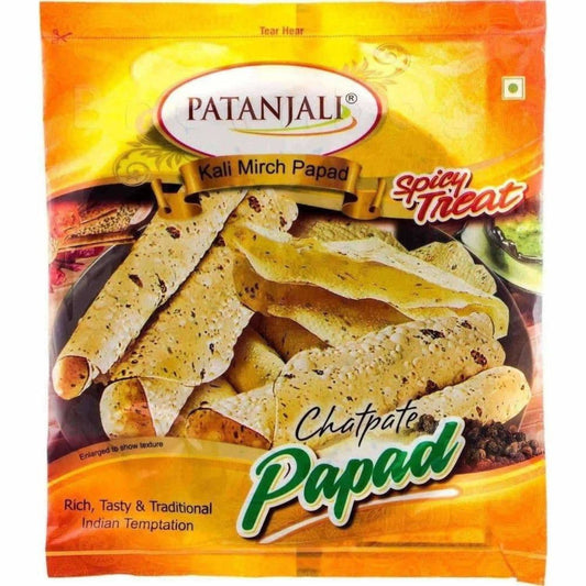 Patanjali Kali Mirch Papad