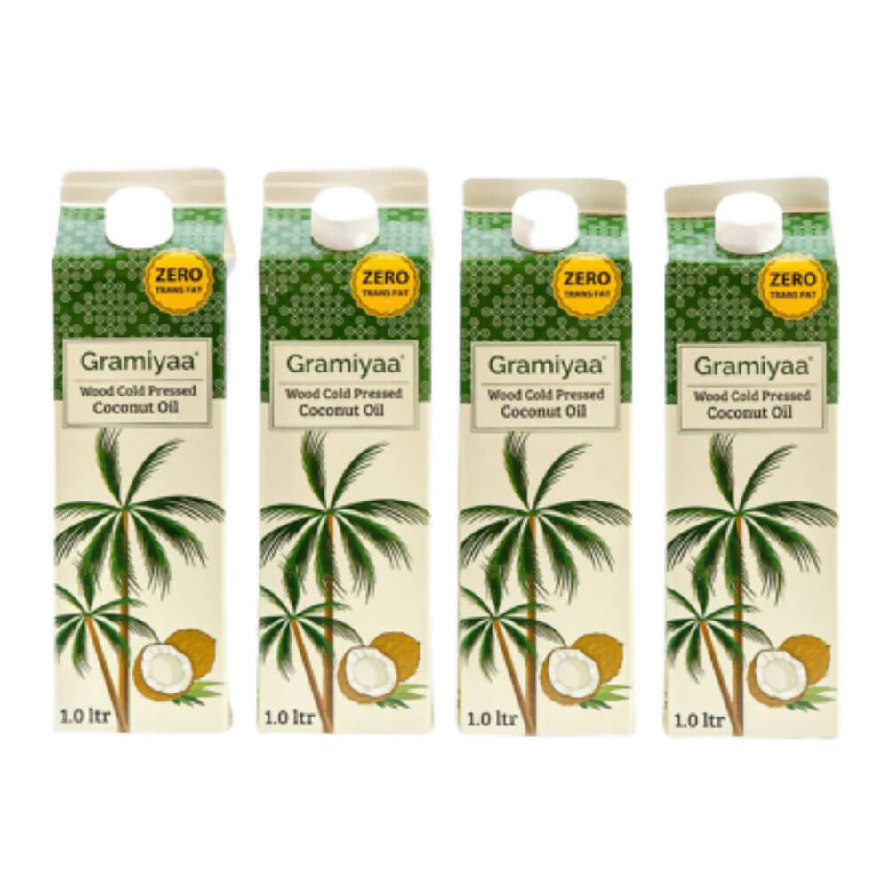 Gramiyaa Wood Cold Pressed Coconut Oil - Grab2buy