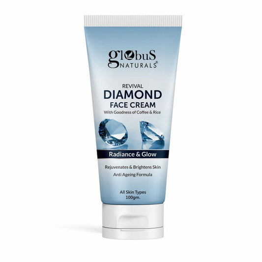 Globus Naturals Revival Diamond Face Cream, Suitable For All Skin Types | Swadesiicart