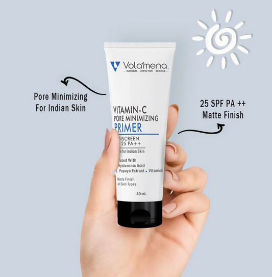 Volamena Pore Minimizing Matter Primer Sunscreen With SPF 25 PA++ Grab2Buy Volamena Grab2Buy