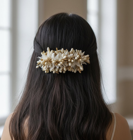 Designer Pollens Hair Clip Grab2Buy Mokshi Collections Grab2Buy
