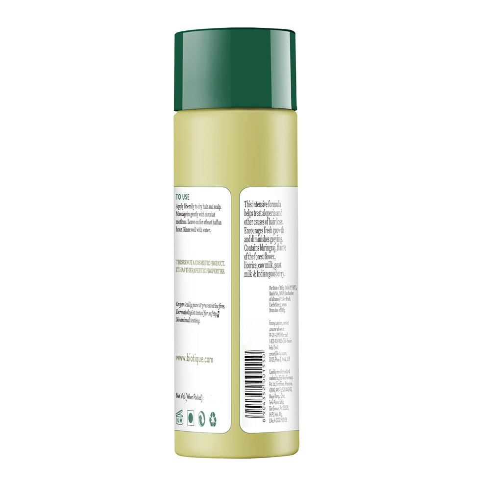 Biotique Bio Bhringraj Fresh Growth Therapeutic Oil For Falling Hair - Grab2buy