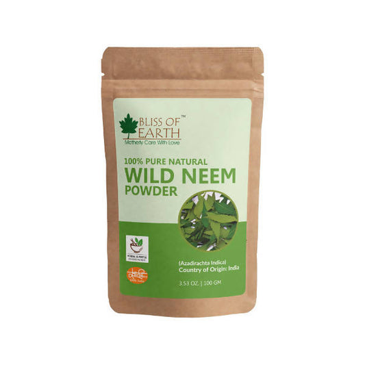 Bliss of Earth 100% Pure Natural Wild Neem Powder Grab2Buy Bliss of Earth Grab2Buy