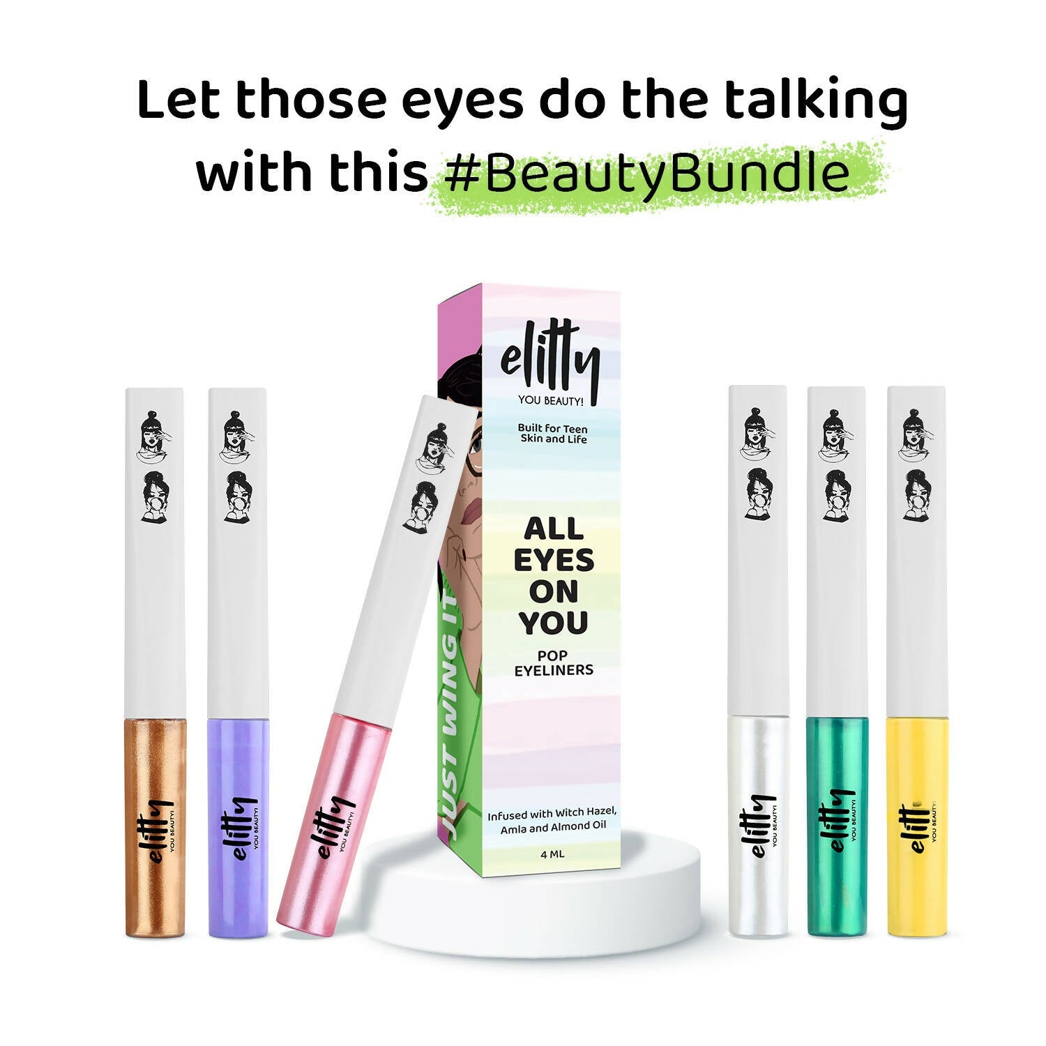 Elitty Eye Gotta Feeling Complete Eyeliner Combo - Grab2buy