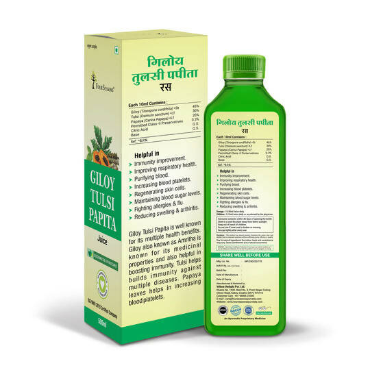 Four Seasons Giloy Tulsi Papita Juice - Grab2buy
