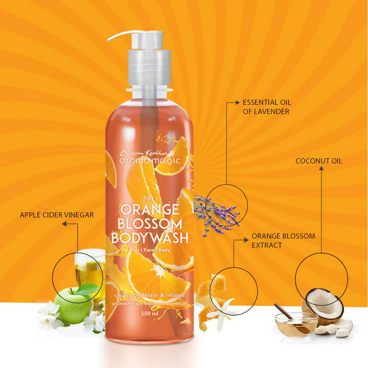 Blossom Kochhar Aroma Magic 3In1 Orange Blossom Bodywash - Grab2buy