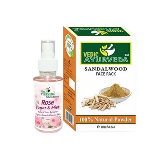 VedicAyurveda Sandalwood Powder with Rose Water Grab2Buy VedicAyurveda Grab2Buy