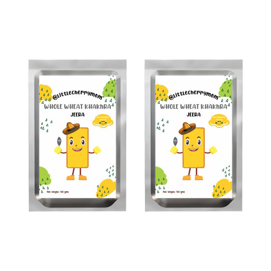 Littlecherrymom Whole Wheat Khakhra ?Jeera | Swadesiicart
