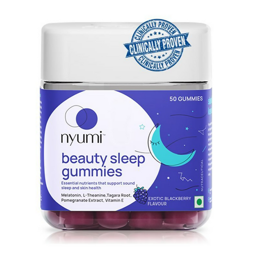 Nyumi Beauty Sleep Non-Addictive Melatonin Gummies for Deep & Uninterrupted Sleep | Grab2Buy
