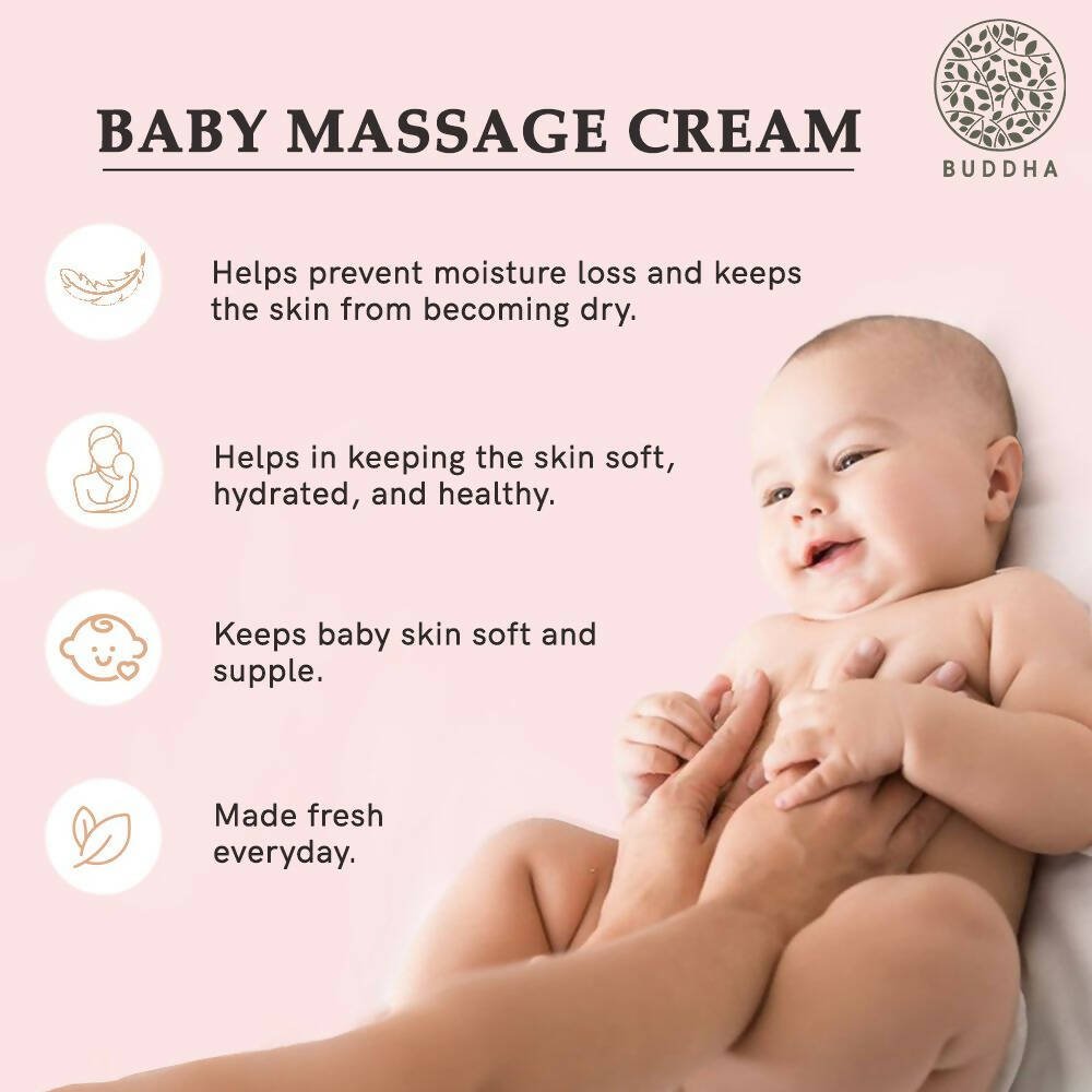 Buddha Natural Baby Massage Cream - Grab2buy