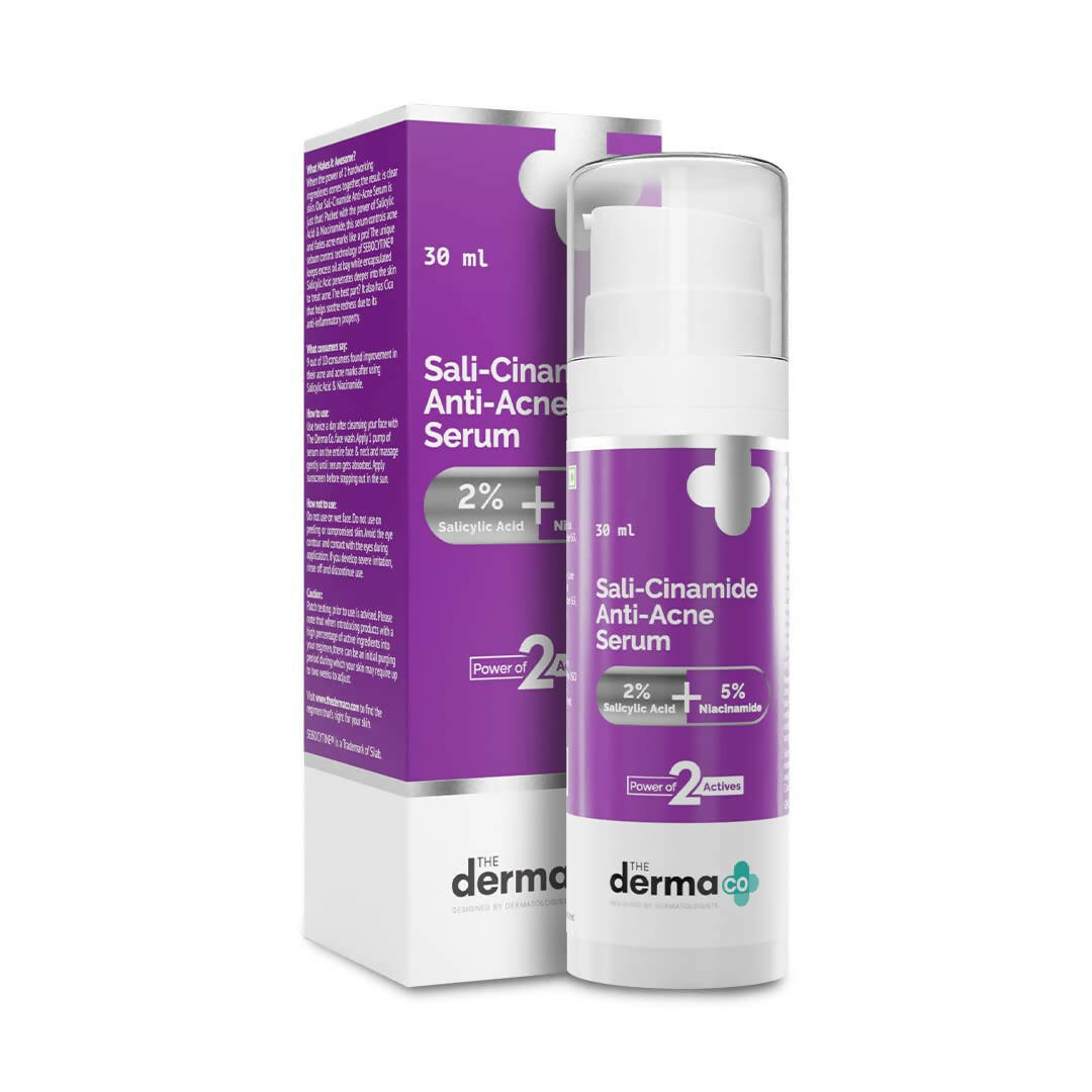 The Derma Co Sali-Cinamide Anti-Acne Face Serum - Grab2buy