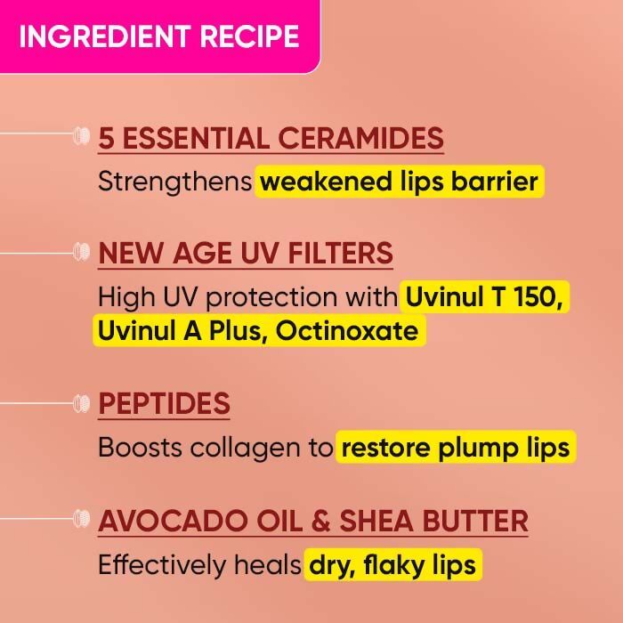 Dot & Key Barrier Repair Ceramide & Peptide SPF 50 Lip Balm - Warm Nude - Grab2buy