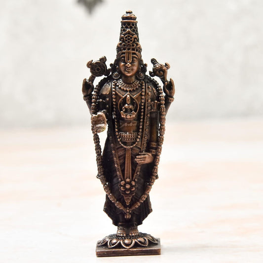 Bhimonee Decor Handmade Copper Balaji Idol - Grab2buy