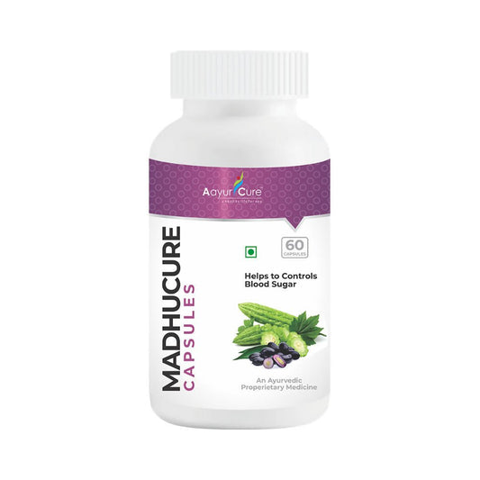 Aayur Cure Madhucure Capsules - Grab2buy