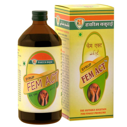 Hakeem Baqai's Fem Act Syrup - Grab2buy