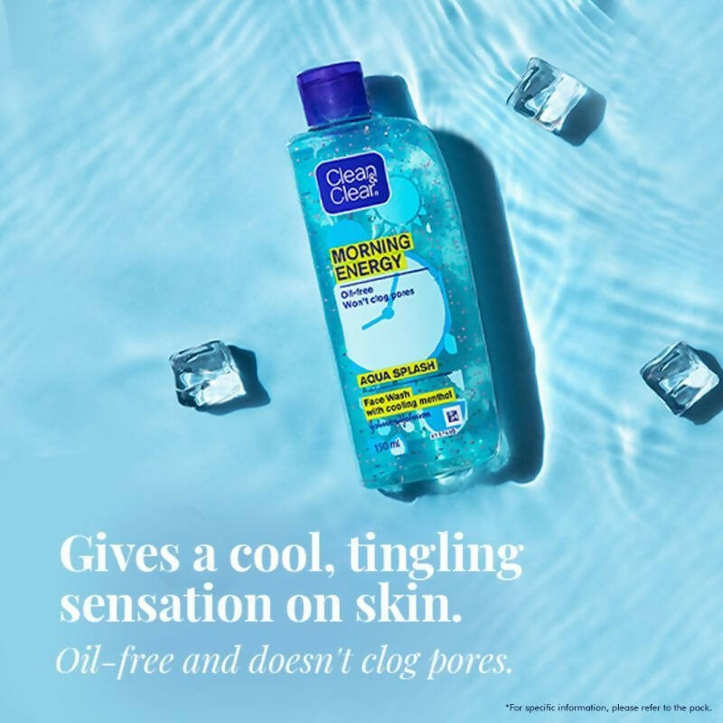 Clean & Clear Morning Energy Aqua Splash Face Wash - Grab2buy