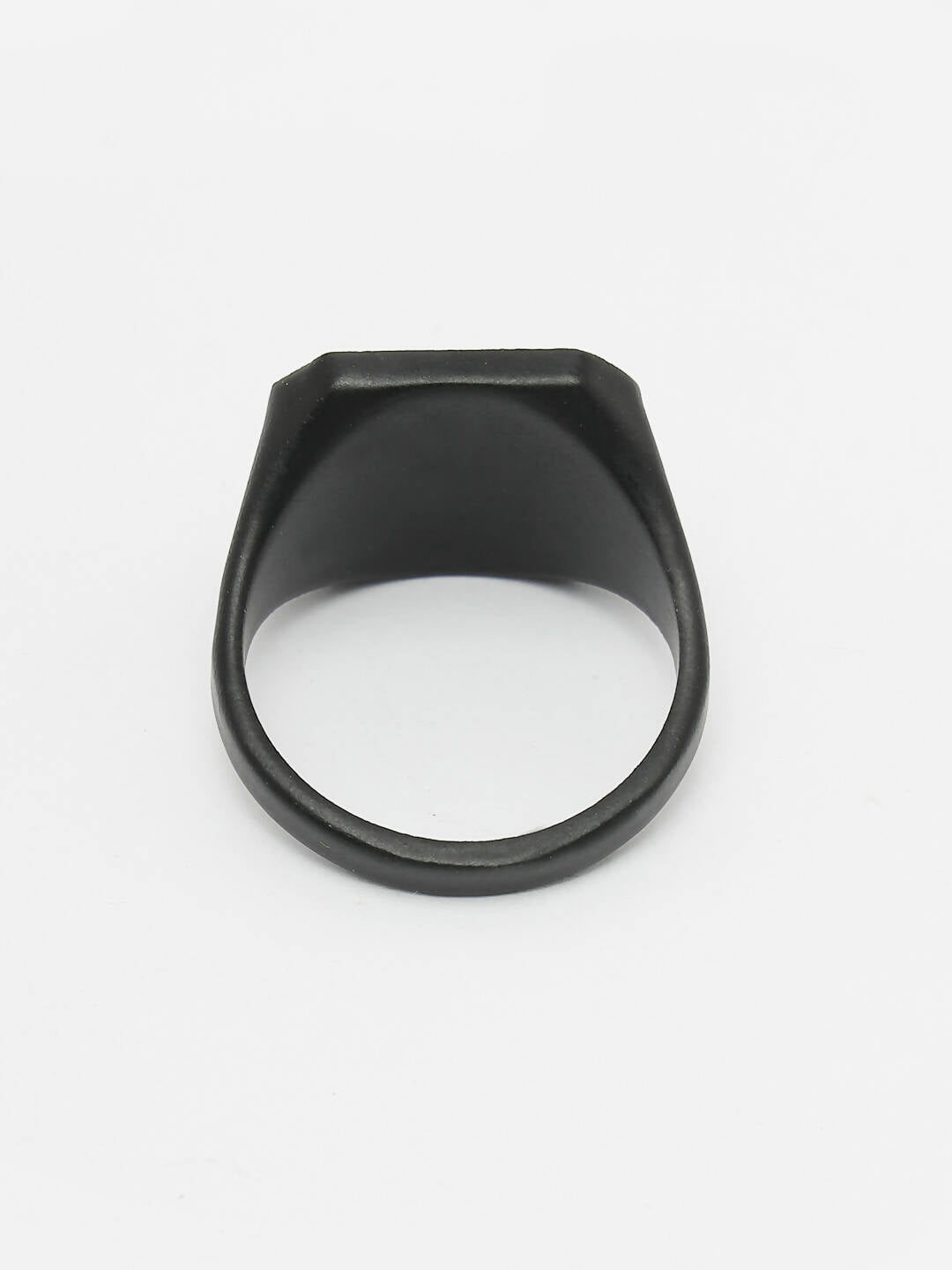 NVR Men's Black Metal Ring - Grab2buy