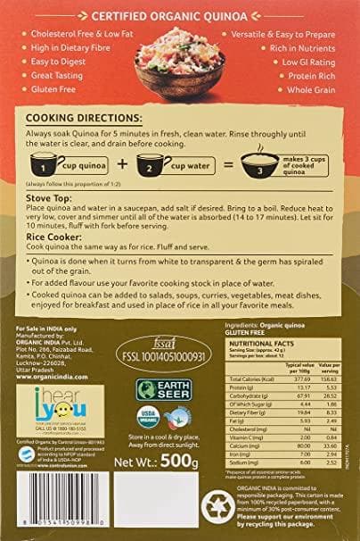 Organic India Quinoa - Grab2buy