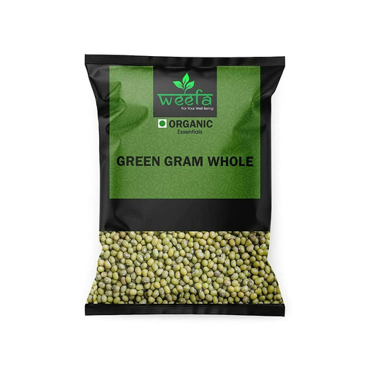Weefa Organic Green Gram Whole - Grab2buy