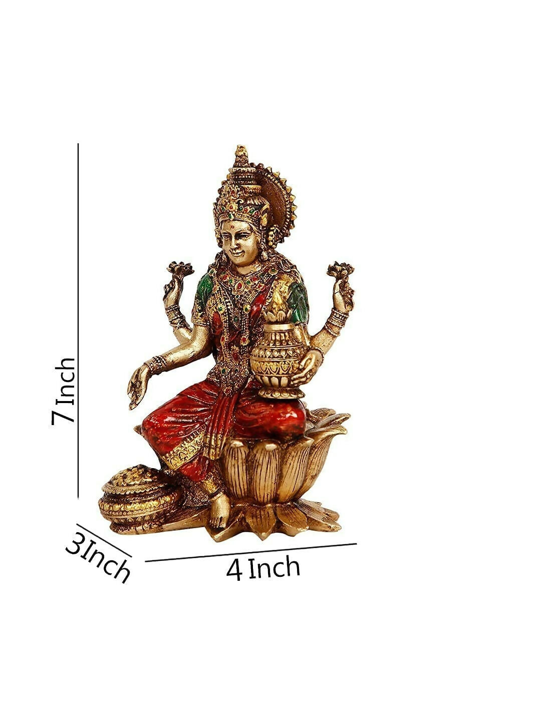 CraftVatika Lakshmi Devi Idol Statue - Grab2buy