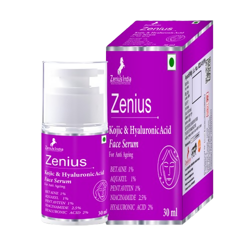 Zenius Kojic & Hyaluronic Acid serum for Anti Ageing Grab2Buy Zenius Grab2Buy