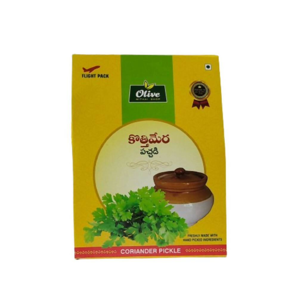 Olive Mithai kothimeera pickle - Grab2buy