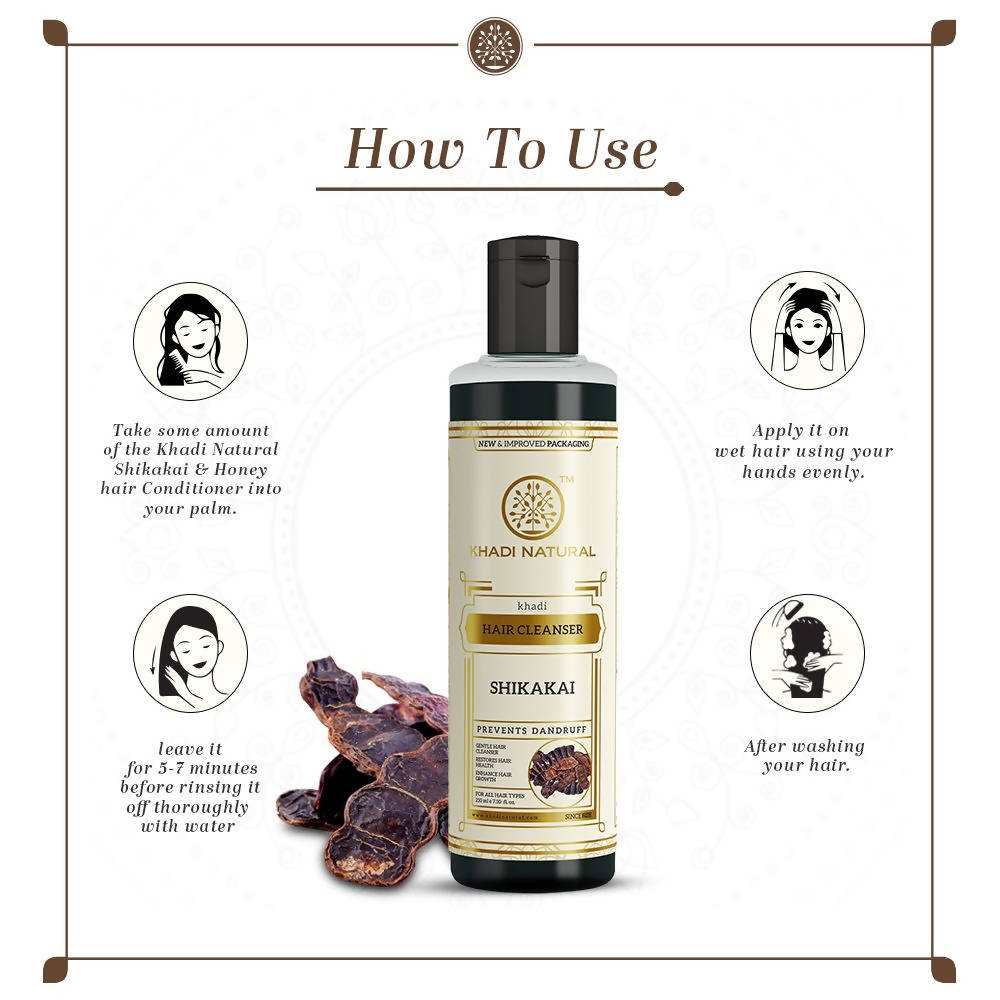 Khadi Natural Shikakai Herbal Hair Cleanser - Grab2buy