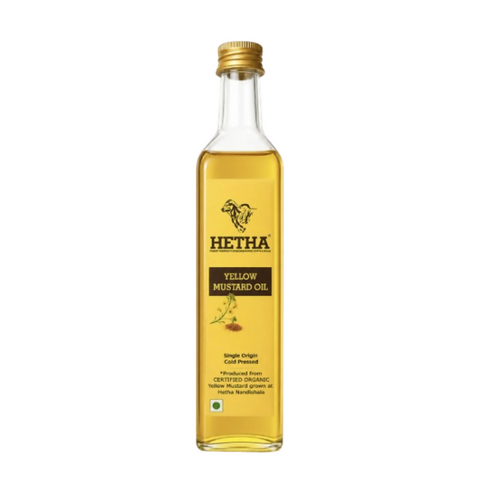 Hetha Yellow Mustard Oil - Single Origin | Cold Pressed