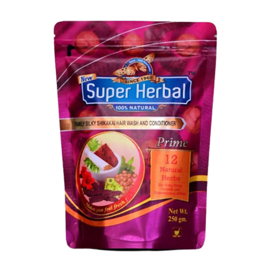 Super Herbal Prime Family Silky Shikakai Hair wash & Conditioner Grab2Buy Super Herbal Grab2Buy
