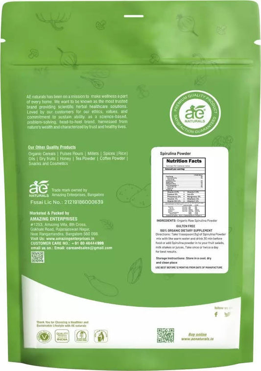 Ae Naturals Spirulina Powder Grab2Buy Ae Naturals Grab2Buy