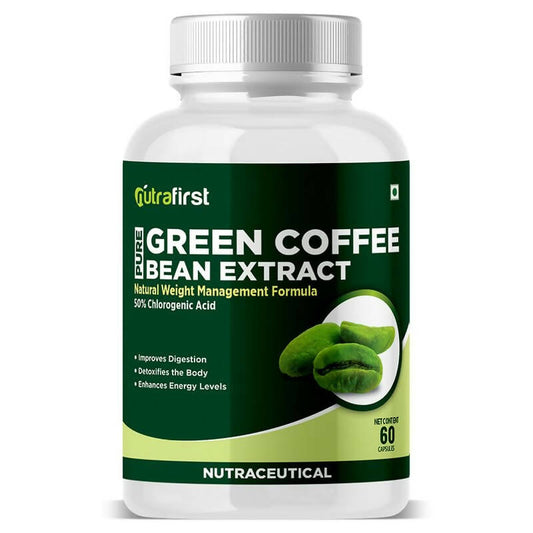 Nutrafirst Green Coffee Bean Extract Capsules - Grab2buy
