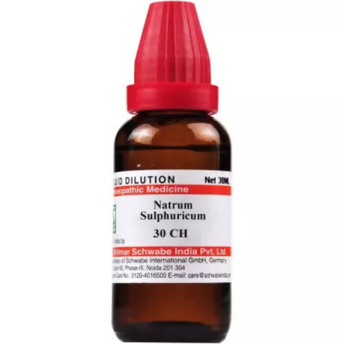 Dr. Willmar Schwabe India Natrum Sulphuricum Dilution - Grab2buy
