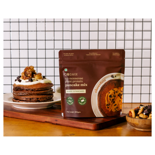 Cosmix no nonsense plant protein pancake mix Chocolate Grab2Buy Cosmix Grab2Buy